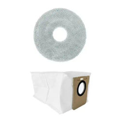 A66T Replacement Accessory Kit for JONR P20 PRO Robot Vacuum Cleaner Dust Bags Side Brushes Mop Cloth Parts