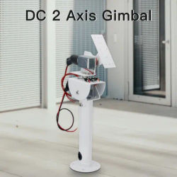 Official Accessory for Dual Axis Solar Tracker DC 2 Axis Gimbal for Controller Solar Tracking System Monitoring