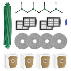 M04K For Irobot Roomba 505X Combo/Plus 405/505/507 Replacement Parts Kit 18PCS Robot Vacuum Cleaner Compatible