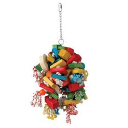 Caitec Lots to Do Bird Toy, 13" W X 19" H