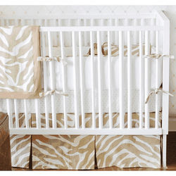 New Arrivals Safari Sand 2 Piece Baby Crib Bedding Set