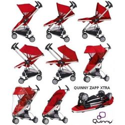 Quinny Zapp Xtra Folding Seat Compact Stroller - Rebel Red
