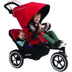 Phil & Teds Navigator 2 Buggy with Doubles Kit - Graphite
