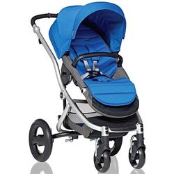 Britax Affinity Complete Stroller, Silver - Sky Blue