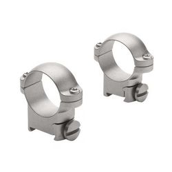 Leupold Sako Ring Mounts 1in Medium Silver - 51719