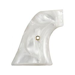 Hogue Gun Grip for Colt Single Action White Pearl Cowboy Panels 50070