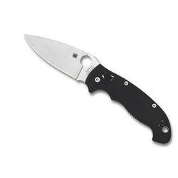 Spyderco Manix 2 XL Black G-10 Steel FE Blade Fold Knife C95GP2
