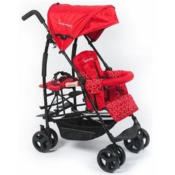 Kinderwagon Jump Sibling Stroller - Red