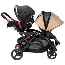 Contours Options Elite Tandem Stroller - Sand