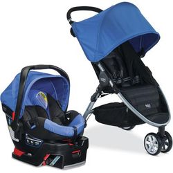 Britax B-agile 3 & B-Safe 35 Travel System - Sapphire - D