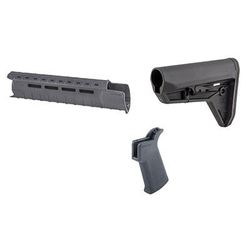 Magpul Ar-15 Moe-Sl Furniture Set M-Lok Polymer - Moe Sl Furniture Set M-Lok Mid-Length For Ar-15 Gr