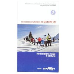 Sportler Schneeschuhwandern in Montafon - guida