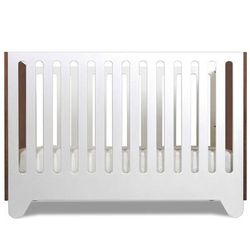 Spot On Square Hiya Crib - Walnut