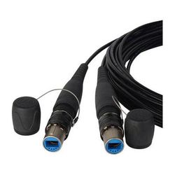 Camplex opticalCON DUO to DUO Singlemode X-TREME Fiber Tactical Cable (100 ft) HF-OC2SX-0100