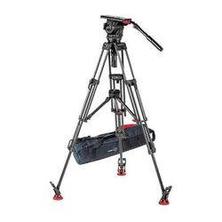 Sachtler Video 18 S2 Fluid Head & ENG 2 CF Tripod System with Mid-Level Spreader 1863S2