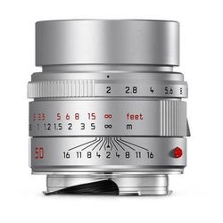 Leica APO-Summicron-M 50mm f/2 ASPH. Lens (Silver Anodized) 11142