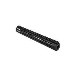 NcSTAR Vism M and P 15-22 Keymod Free Float Handguard Black 15 in Length VMP22FFKMR