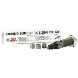 Forster Bushing Bump Neck Sizing Die and three Neck Bushings .270 .268 .266 diameter for 6 x 47 Lapua BBK2251