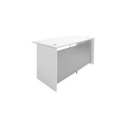 White 55"W Desk