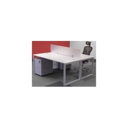 TrendSpaces 2-Person Basic Bench Workstation