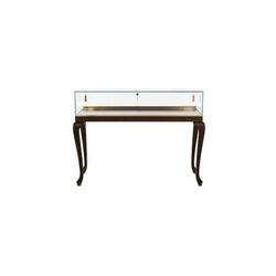 5' Width Queen Anne Tabletop Showcase