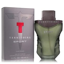 Territoire Sport For Men By Yzy Perfume Eau De Parfum Spray 3.3 Oz