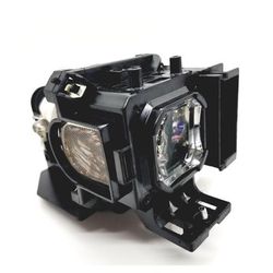 Jaspertronics™ OEM NP05LP Lamp & Housing for NEC Projectors with Ushio bulb inside - 240 Day Warranty