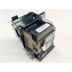 Jaspertronics™ OEM Lamp & Housing for the Panasonic PT-AR100U Projector with Ushio bulb inside - 240 Day Warranty
