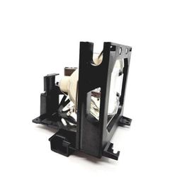 Jaspertronics™ OEM AN-P25LP Lamp & Housing for Sharp Projectors with Original bulb inside - 240 Day Warranty