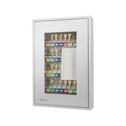 Barska 50 Position Key Cabinet w/Glass DoorGray CB12950