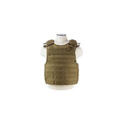 VISM MOLLE Quick Release Plate Carrier Vest Tan CVPCVQR2964T