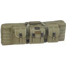 Bulldog Cases & Vaults 43in Single Tactical Rifle Case Green BDT40-43G