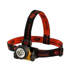 Streamlight Septor LED Headlamp AAA White 50 Lumens Black/Yellow 61052