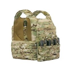 Tactical Assault Gear Vanguard Plate Carrier Set w/ Standard Cummerbund Multicam Medium 831317
