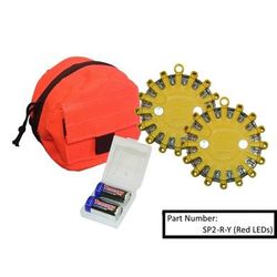 Powerflare 2-Pack PowerFlare Soft Pack Infrared Yellow Shell SP2-I-Y