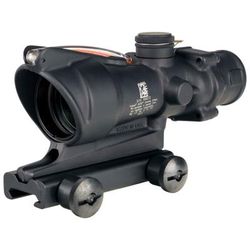 Trijicon ACOG Rifle Scope 4x32 Dual Illuminated Red Horseshoe/Dot Reticle w/Colt Knob Thumscrew Mount Black 100581