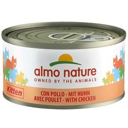 Almo Nature Kitten con Pollo - 6 x 70 g