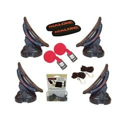 Malone Auto Racks Saddle Up Pro with T-Slot Truck Rack Hardware Set of 4 MPG1001