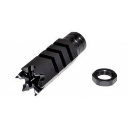 Sniper Muzzle Brake/Recoil Compensator for .223/5.56 NATO 1/2x28 Black ASMZ10