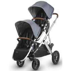 UPPAbaby 2018 / 2019 VISTA RumbleSeat - Gregory (Blue Melange/Silver/Saddle Leather)