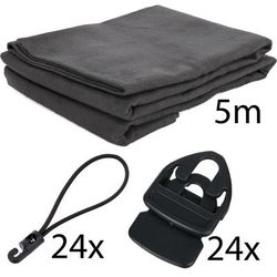 Stairville Molton Set schwarz 5x3m