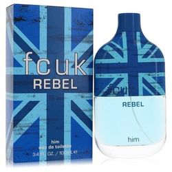 Fcuk Rebel For Men By French Connection Eau De Toilette Spray 3.4 Oz