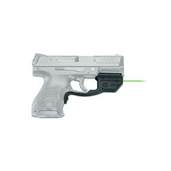 Crimson Trace Laserguard Green Laser Sight Black 5mW 515-532nm for Heckler and Koch VP9/VP40 and VP9SK Pistols LG-499G