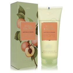 4711 Acqua Colonia White Peach & Coriander For Women By 4711 Shower Gel 6.8 Oz