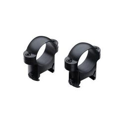 Burris Zee 1in Steel Rifle Scope Rings - Medium Black Gloss 420081