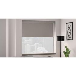 Economy Blackout Vinyl Roller Shades | 24" x 36"