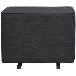 Babyletto Kiwi Gliding Ottoman - Coal Grey