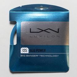 Luxilon ALU Power 17 (1.25) Tennis String Packages Blue