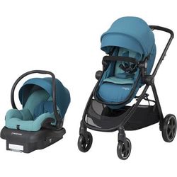 Maxi-Cosi Zelia Travel System - Emerald Tide