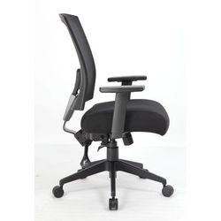 Boss Office Products B6716-BK Contract Mesh Back Task Chair in Black